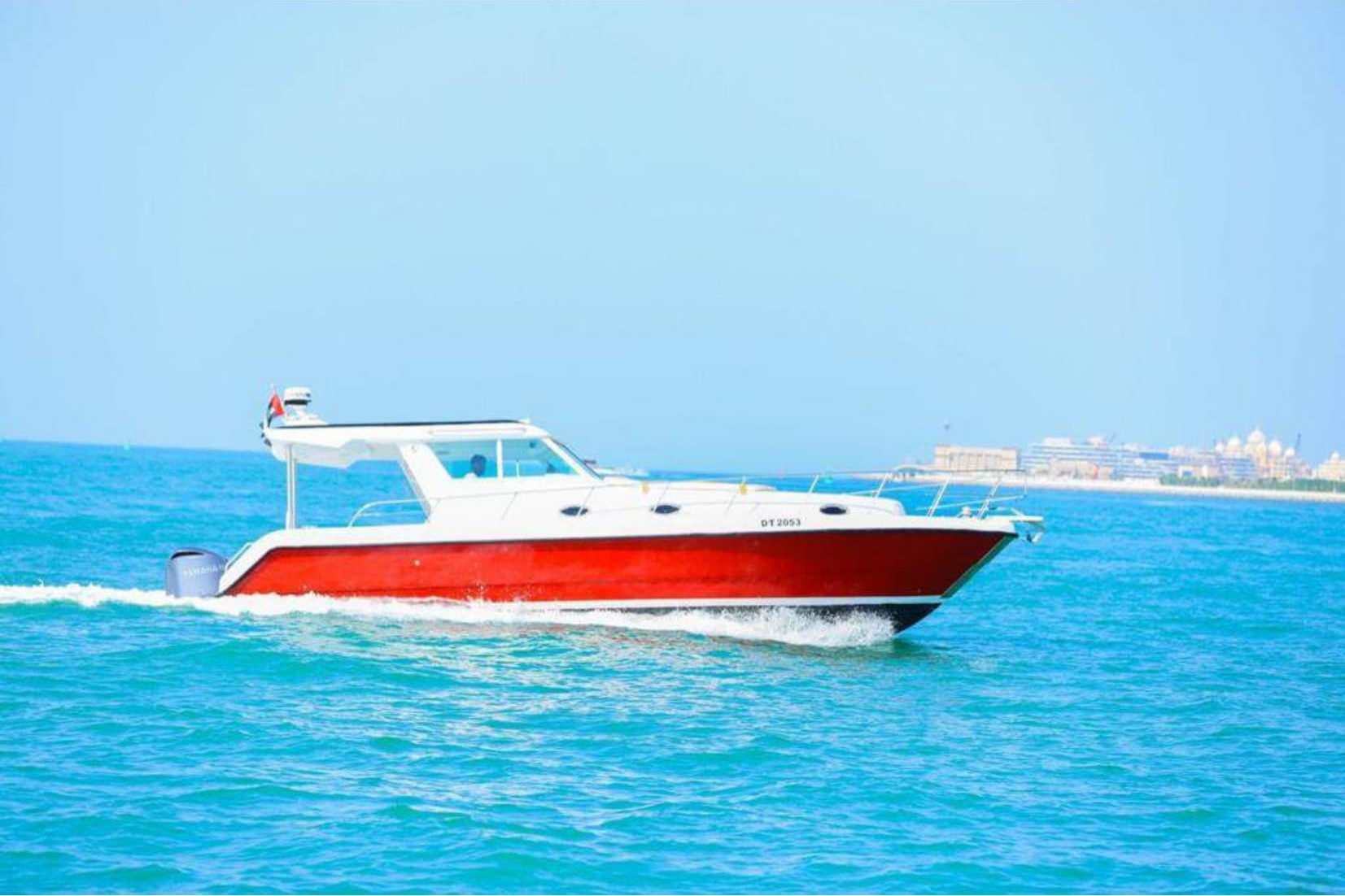 Ocean Elegance: Walk Around 40 ft Yacht in Full Sail